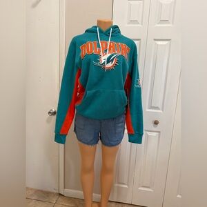 NWT NBA Teal MIAMI  Dolphins Hoodie SIZE S